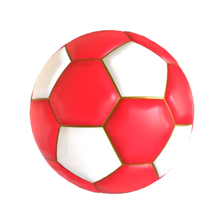 3 D Football Icon For Sport Design 3D Icon