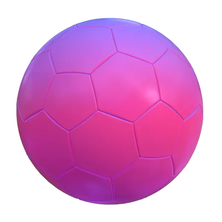 Football Abstract Shape  3D Icon