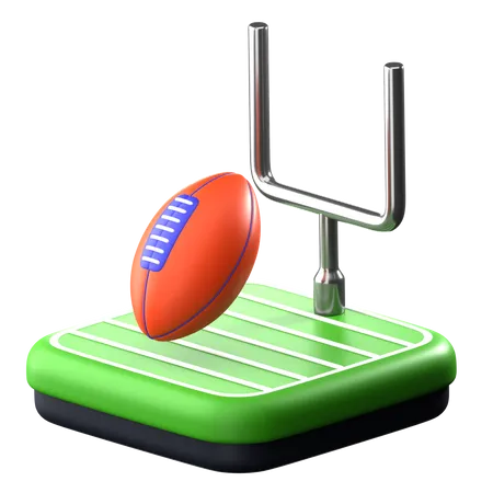 Football américain  3D Icon