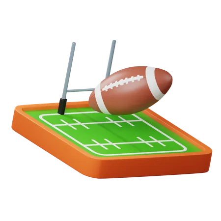 Football américain  3D Icon