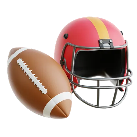 Football américain  3D Icon