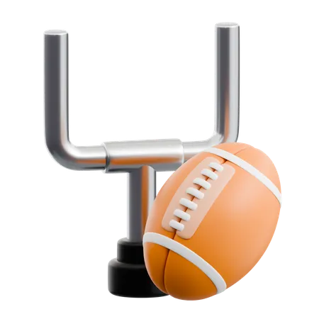 Football américain  3D Icon