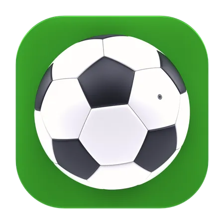 Application de football  3D Icon