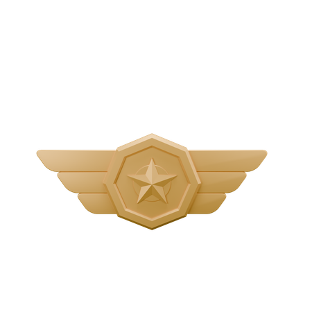 Football Badge  3D Icon