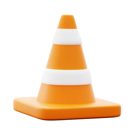 Football Cone  3D Icon