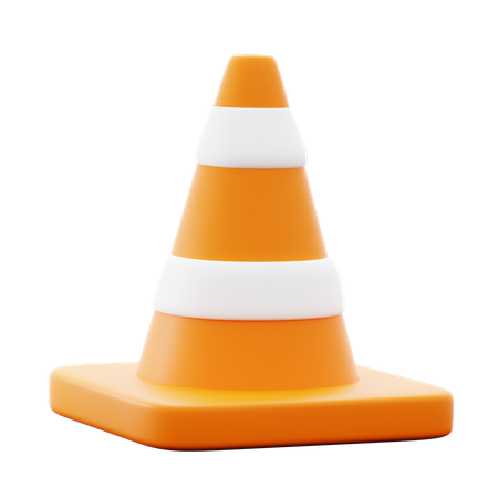 Football Cone  3D Icon