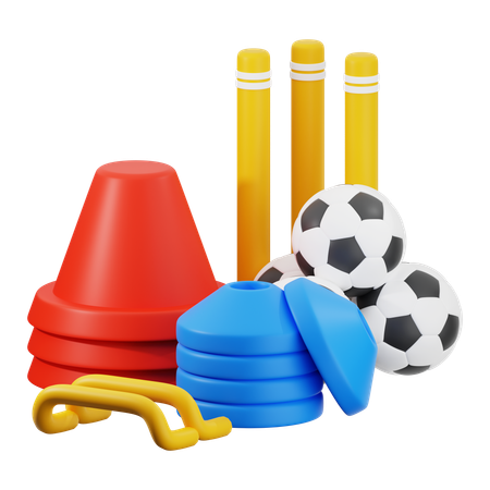 Football equipment  3D Icon