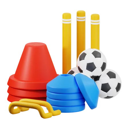 Football equipment  3D Icon