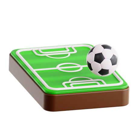 Football Field  3D Icon
