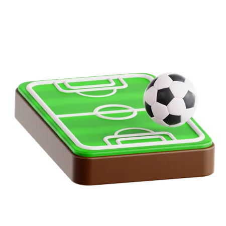 Football Field  3D Icon