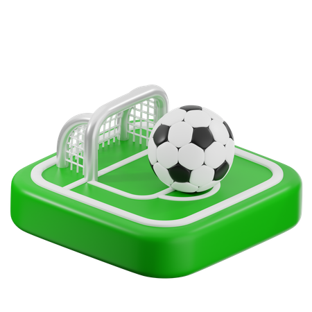 Football Field  3D Icon