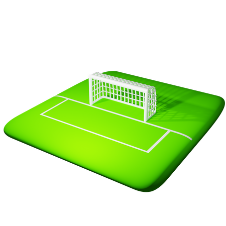 Football Field  3D Icon