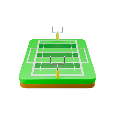Football Field  3D Icon