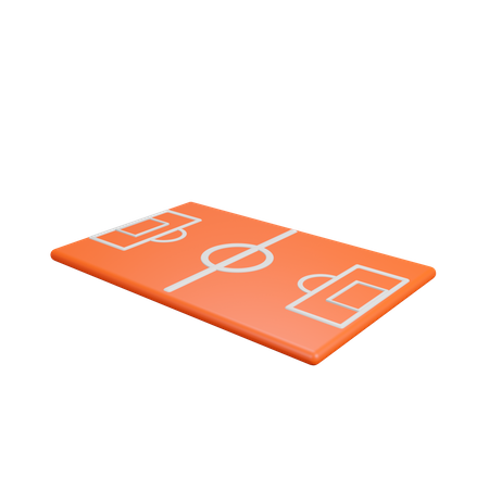 Football Field  3D Icon