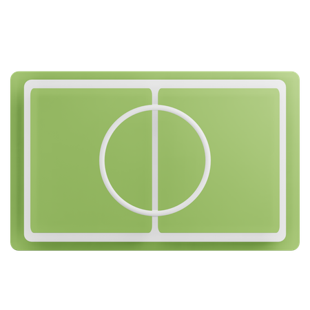 Football Field  3D Icon
