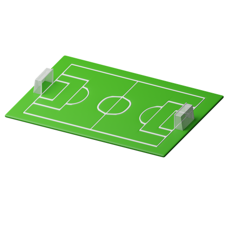Football field  3D Icon