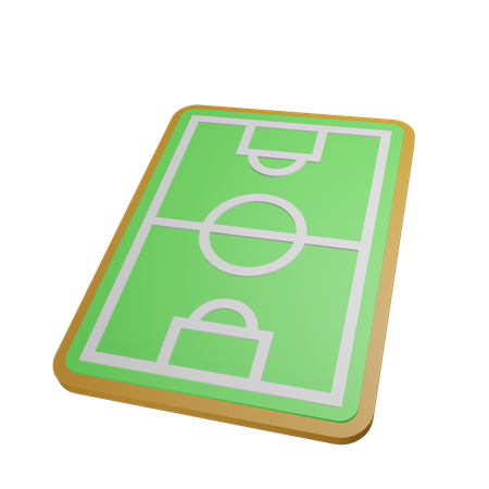 Football Field Stadium  3D Icon