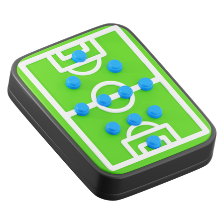 Football formation  3D Icon