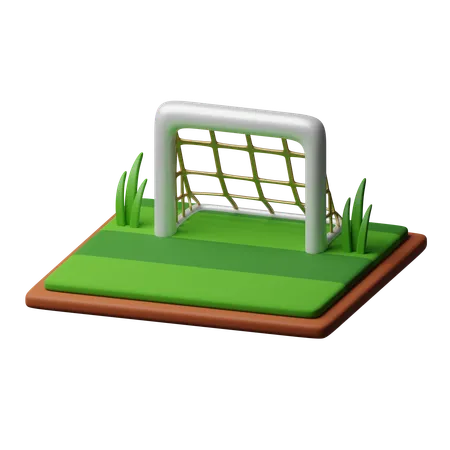 Football goal  3D Icon