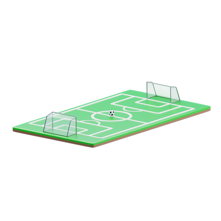Football Ground  3D Icon