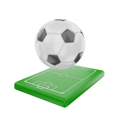 Football Ground  3D Icon