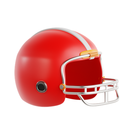 Football Helmet  3D Icon