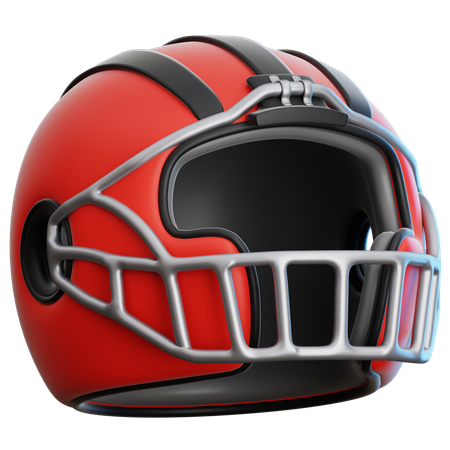 Football Helmet  3D Icon