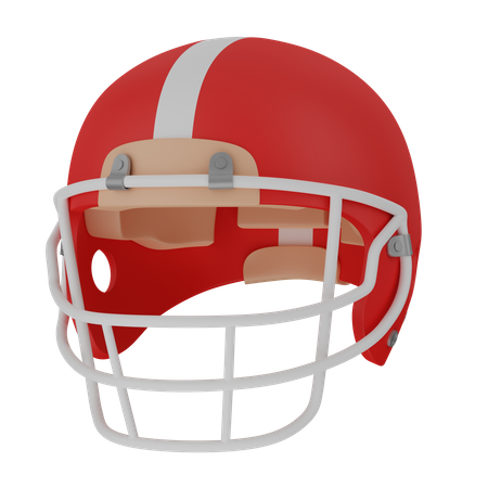 Football helmet  3D Icon