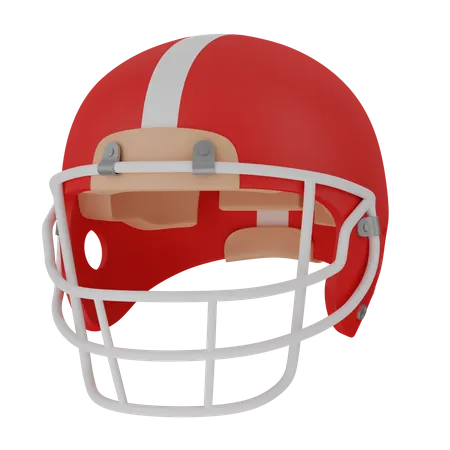 Football helmet  3D Icon