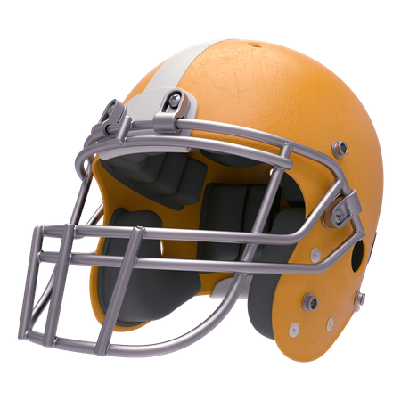 Football Helmet  3D Icon