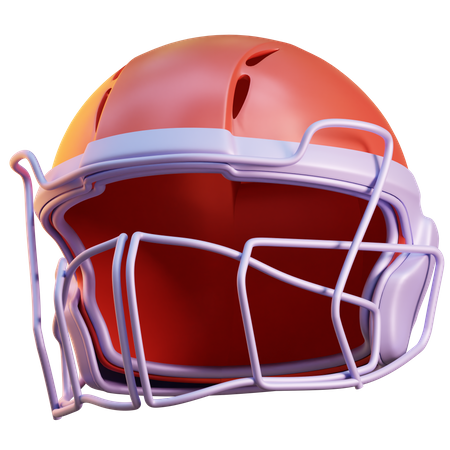 Football Helmet  3D Icon