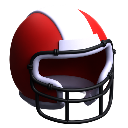 Football Helmet  3D Icon