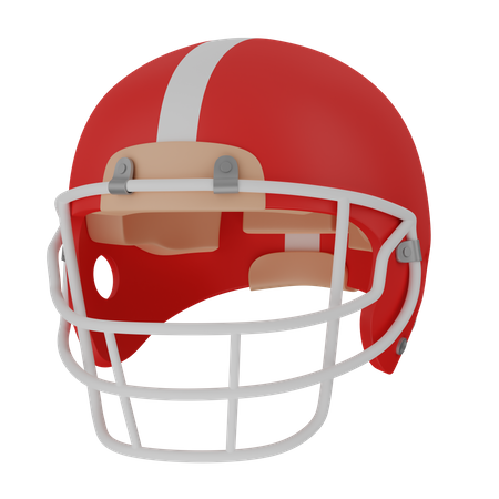 Football helmet  3D Icon