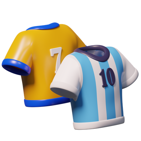 Football Jersey  3D Icon