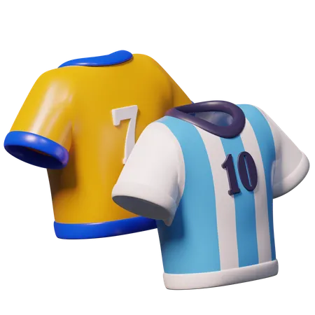 Football Jersey  3D Icon