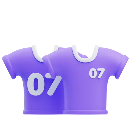 Football Jersey  3D Icon