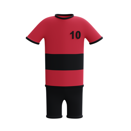 Football Jersey  3D Icon