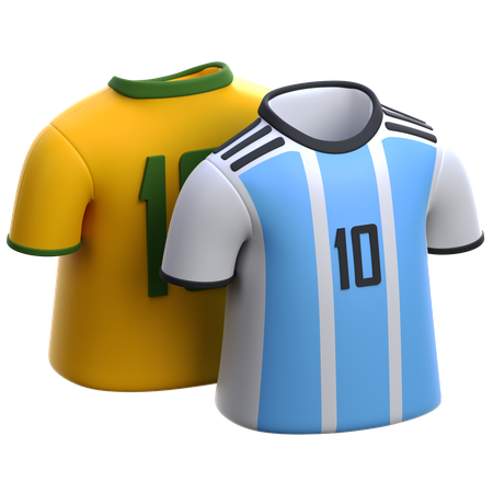 Football Jersey  3D Icon