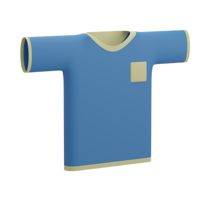 Football Jersey 3D Illustration