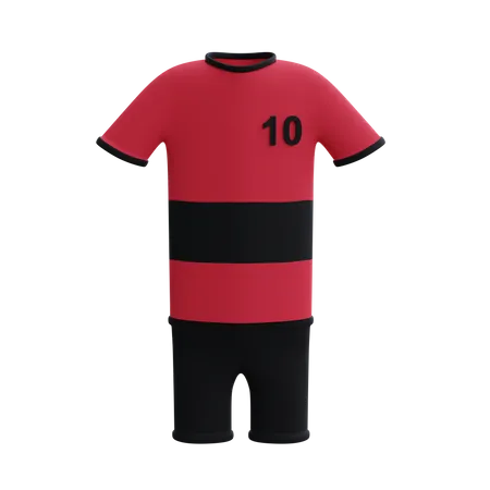 Football Jersey 3D Icon