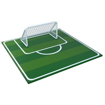 Football Pitch  3D Icon