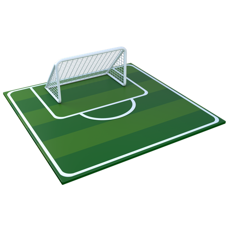 Football Pitch 3D Icon