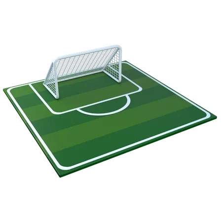 Football Pitch 3D Icon