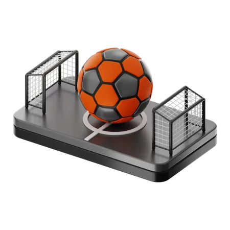 Premium Football 3 D Icon Set With High Resolution PNG And Editable Source File 3D Icon