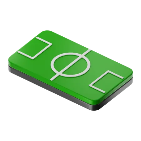 Football Pitch  3D Icon