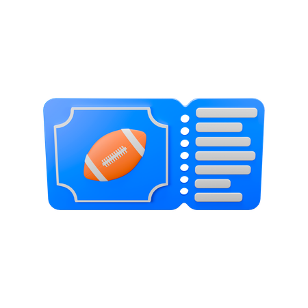 Football Playbook  3D Icon