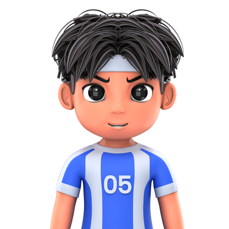 Football player  3D Icon