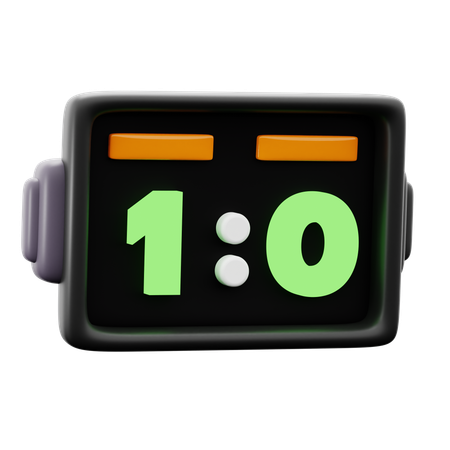 Football Scoreboard  3D Icon