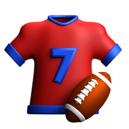 Football Shirt  3D Icon