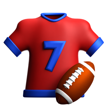 Football Shirt  3D Icon